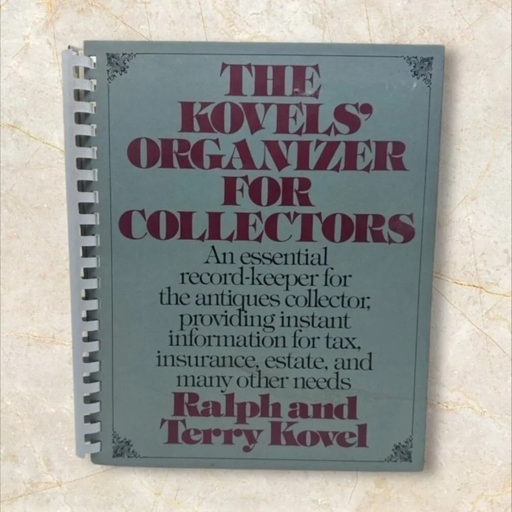 The‎ Kovels' Organizer For Collectors Binder Record Keeping For Antiques Estate